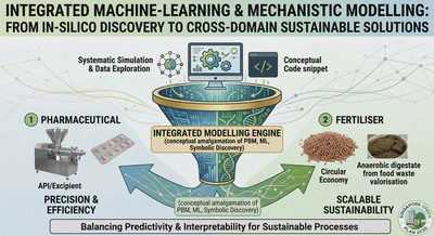 Hybrid modelling of wet granulation toward sustainable process development featured image