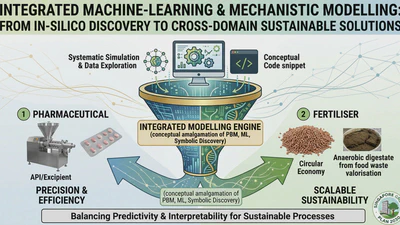 Hybrid modelling of wet granulation toward sustainable process development featured image